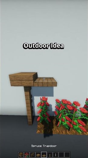 Outdoor Idea 🌿✨ | Minecraft