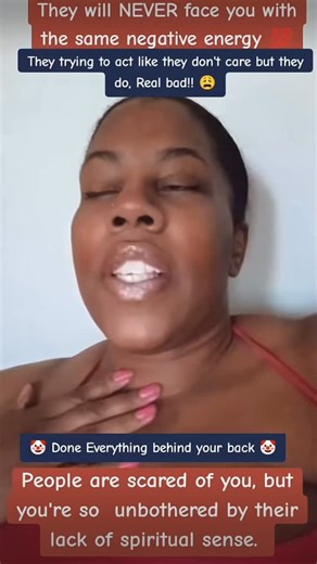 Vee on Instagram: "I be thinking the same thing. I would be scared if that were me! Like specially if u know ur magic work everytime and all of a sudden boom it dont work on one person. Then u doing it over and over. Getting reverse hit toward the person sending them hahaa like u got to be delulu to not be scared. Video credit. TikTok beautifulmindspeaks"