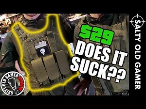 Is This Budget Plate Carrier Worth the Savings? | SaltyOldGamer Airsoft Review