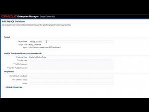 Oracle Enterprise Manager for MySQL