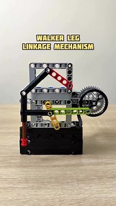 3.3K views · 99 reactions | Walker Leg Linkage Mechanism #lego #legotechnic #mechanical #mechanism #engineering #diyprojects #walker #linkage | Bricks Master Builders | Facebook