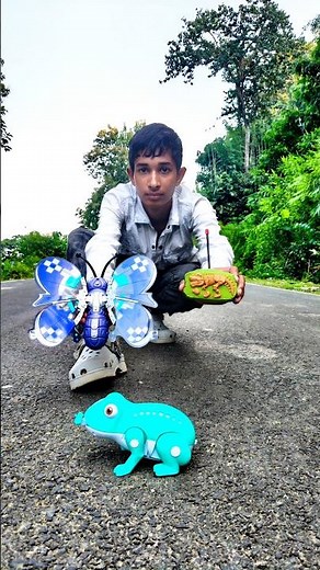 Rc frogs Vs remote control Butterfly unboxing and review 🫣