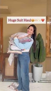 Huge MEESHO Suit Haul #shorts