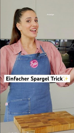 Einfacher Spargel Trick✨ #sallyswelt #spargel #essen #kochen #backen