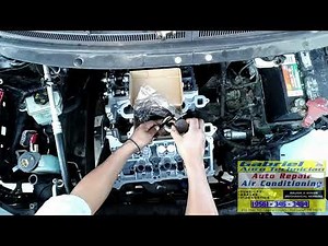 Ford 3.5 Engine Heads & Water Pump Replacement. Part 5. Installing Left Head And Cams.
