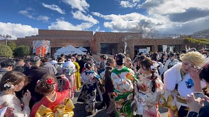 Seijinshiki (成人式) is Japan's vibrant Coming-of-Age Ceremony, a significant event held annually on the second Monday of January (Seijin-no Hi) to celebrate young people turning 20, marking their transition to legal adulthood with rights like voting, drinking, and smoking, traditionally celebrated with women in elegant furisode (long-sleeved kimono) and men in smart suits or traditional montsuki/haori-hakama #おめでとう #seijinshiki | Aiko Gurllypie Sahashi