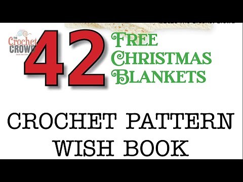 42 Of The Best Crochet Christmas Blanket Patterns You Can Find!
