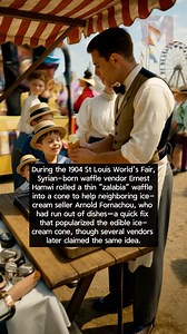 Cone or Cup? The 1904 Fair Waffle Solution #IceCreamCone #1904WorldsFair #FoodInnovation | TerrifyingMyths