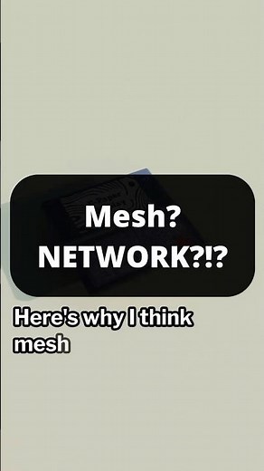 WHAT?? A MESH NETWORK VIDEO??? #advice #arduino #electricalengineering