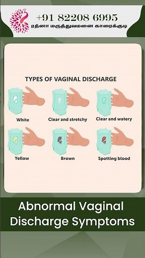 Abnormal Vaginal Discharge 🚨 Symptoms to Know