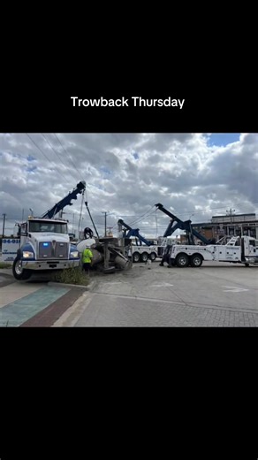 Throwback Thursday#towingandrecovery #towlife #dallastowing #towing #concretetruck