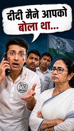 TMC Worker’s Last Call to Didi 📞 | #india #bjp #entertainment