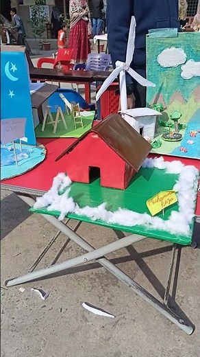 Amazing School Science Fair Project | Crane Model & Eco Landscape Working Display