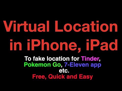 Virtual Location (change system location)/ spoof location in iPhone, iPad