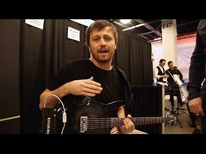 Jamstack attachable portable guitar amplifier discussion and demonstration