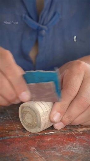 making a top using wood | Viral Post