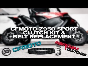 CFMoto ZForce 950 Sport: Clutch Kit Install, Belt Replacement and Review + Festival Update