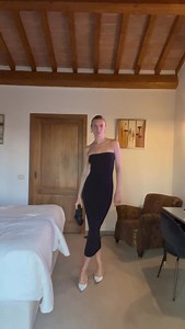 One dress, three looks! @evastaudinger chooses Wolford’s Fatal dress for day and night. | Wolford