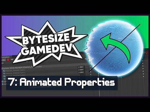 Control Your Shaders with Animations | Bytesize Gamedev