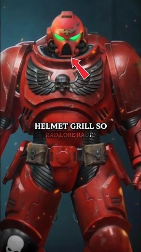 Why SpaceMarines Helmet-Grill is so Iconic? #warhammer40k