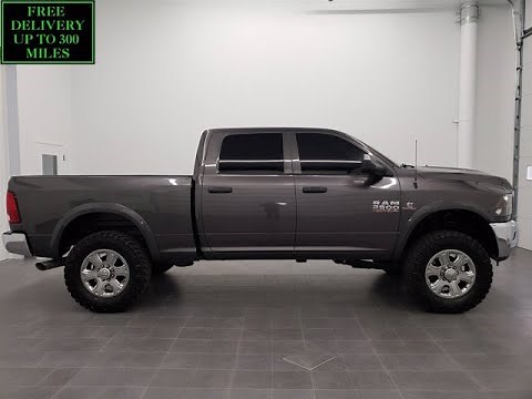 2016 RAM 2500 CREW SHORT OUTDOORSMAN GRANITE CRYSTAL DIESEL WALK AROUND REVIEW 11051 SOLD! SUMMIT