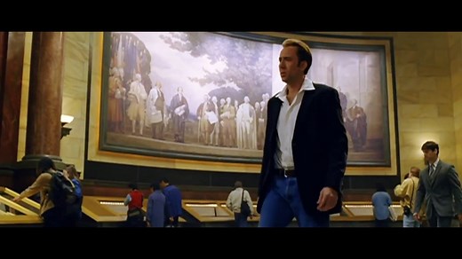 National Treasure Movie (2004) - Nicolas Cage, Diane Kruger, Justin Bartha, Sean Bean