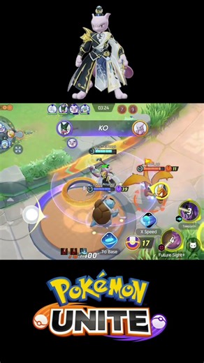 Mewtwo X never ending battle with teammates 😱🔥 #shorts #pokemon #pokemonunite