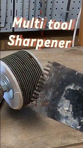 How To Sharpen Multi - tool Blades #tools #tradesman