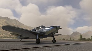 Livestream flying the Globe Swift from Kern Valley to Santa Barbara in Flight Simulator