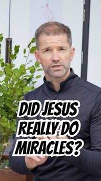 Did Jesus really do miracles