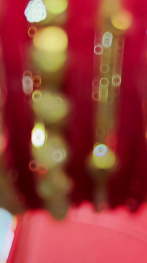 Stunning Red and Gold Bangles Collection Display