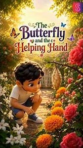 🦋 The Butterfly and the Helping Hand | A Heartwarming Moral Story for Kids ✨