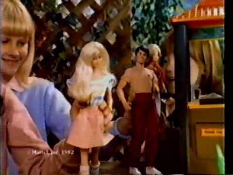 1980s Barbie Loves McDonald's Playset Commercial