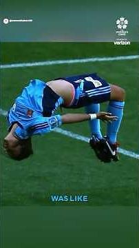 The origin of Sam Kerr’s iconic backflip 🤸