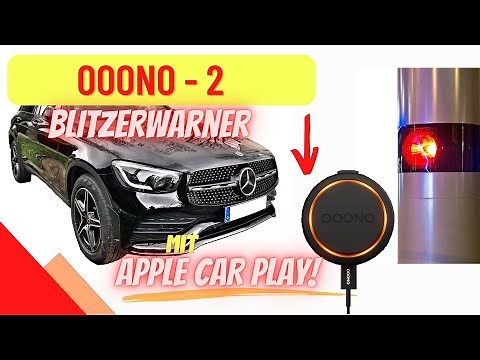 OOONO NO2 - Blitzermelder mit Apple Car play funktion einrichten und testen