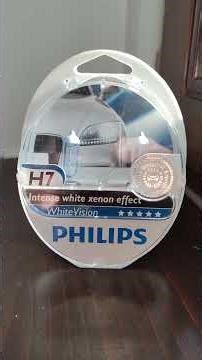 PHILIPS WhiteVision #philips #carlights #halogen #whitevision