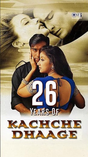 26 years of Kachche Dhaage—action, emotion, and timeless music! A classic that still lives on! ✨🎬