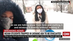 76K views · 1.6K reactions | At least 700 students from India are asking to be rescued after getting stranded in Sumy, Ukraine. They say food is starting to run out and water, electricity and heat are out. CNN's Vedika Sud reports. | CNN | Facebook