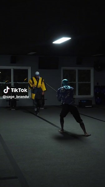 Anime Fight Scenes and Choreography with Katana