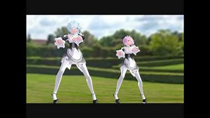 【MMD/Re:ゼロ】HYBRID(ラム、レム)