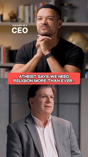 Athesit believes that we need religion now more than ever before 🤯 #podcast #religion | Steven Bartlett