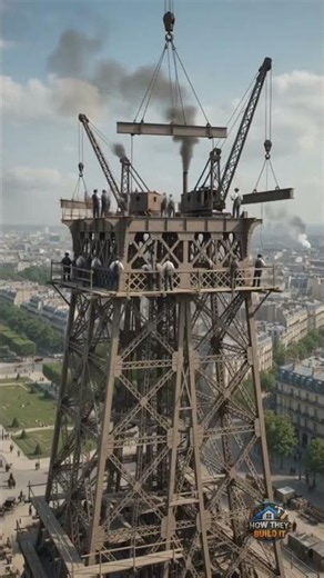 How They Built the Eiffel Tower: The Incredible 1887 Construction Timelapse