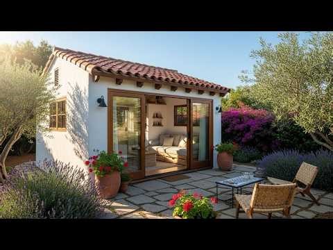 Deconstructed Mediterranean: Tiny Homes Reimagined for Unconventional Small Spaces