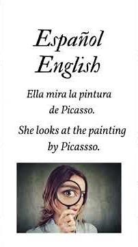 Learn how to use the verbs 'Mirar' and 'Ver' in Spanish. #learnspanishfree #spanishforadults