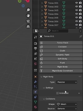 Creating a Realistic Chain Simulation in Blender