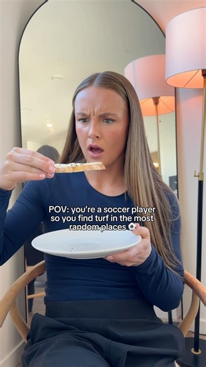 POV: you’re a soccer player so you find turf everywhere #soccer #soccerplayer