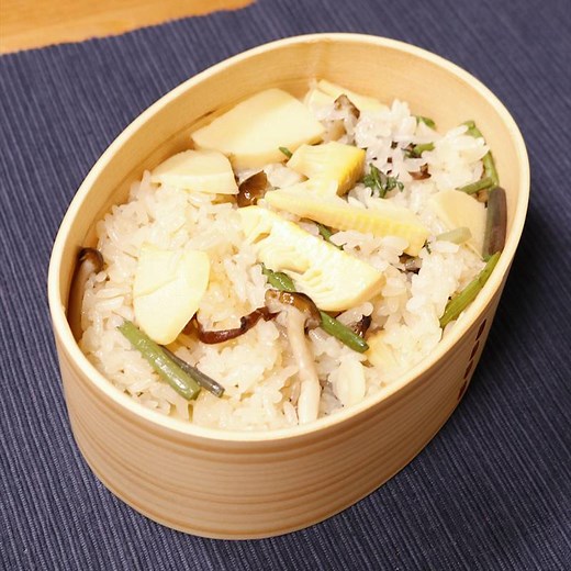 レンジでかんたん！山菜たっぷりおこわ 作り方・レシピ | クラシル