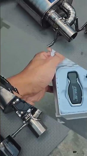 Mercedes Benz W204 C180 upgrade C63 amg diffuser custom RES Exhaust Titanium valve catback sound