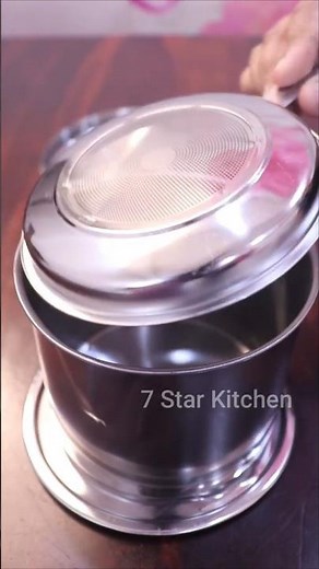 👩‍🍳 Every Kitchen's Necessity ✅ Oil Filter Pot! ✨ Clean Oil in Seconds ⏱️ Best Kitchen Hack Ever!