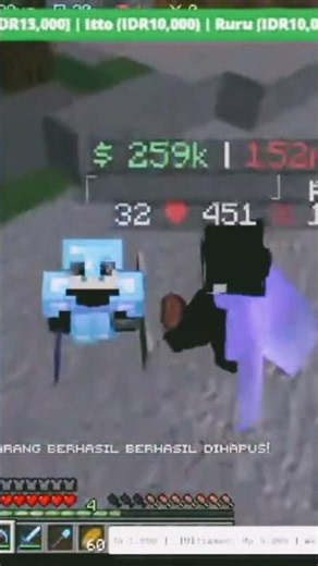 Today trying out a new Minecraft recipe Indonesian YouTube #shorts #viral #trending #minecraft